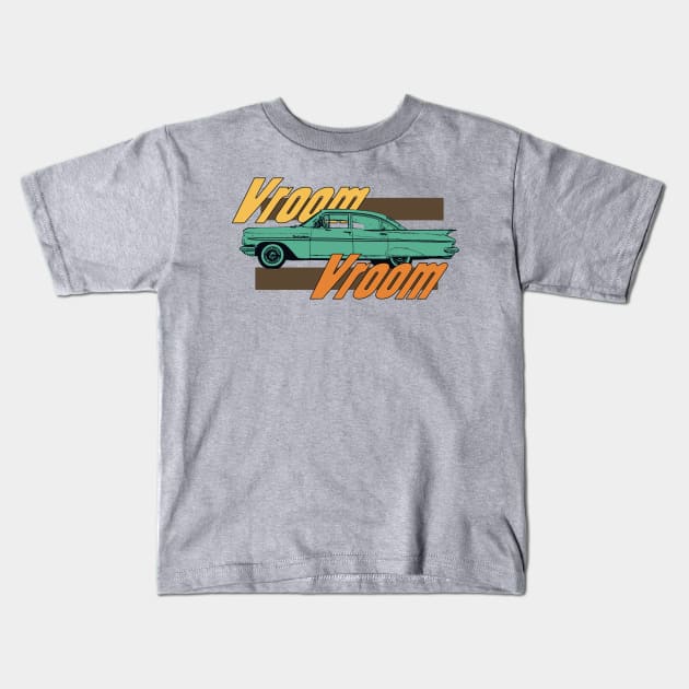 Vroom Vroom Variant Kids T-Shirt by JimT